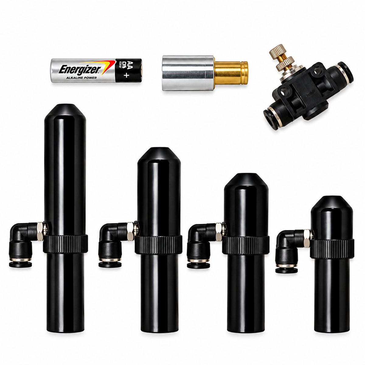 16.15mm Diameter Lens Tube with ZnSe Focus Lens – Available Individually or in 3-Piece / 4-Piece Lens Kit with Alignment Tool