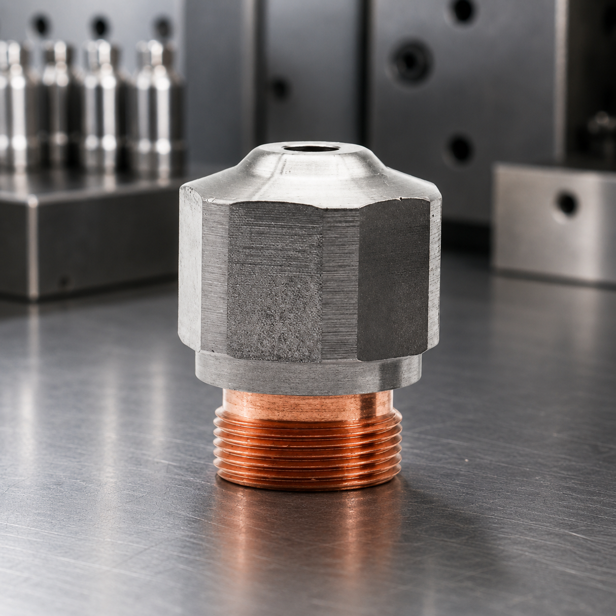 HK-Series Chromium-Plated Nozzles suitable for use with Bystronic® laser (10-pack)