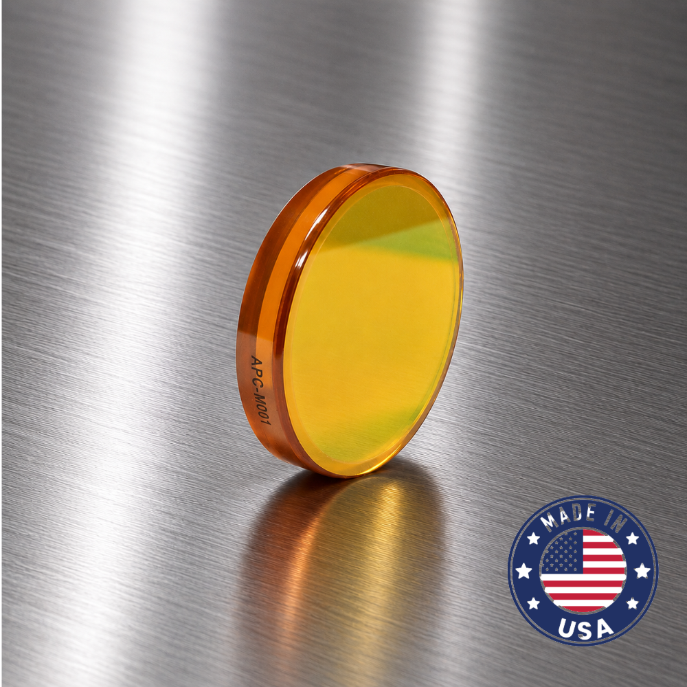 Focus Lens Dia. 1.5" (38.1 mm) × 5.0" FL (127 mm), ET 0.291" (7.4 mm) – Compatible with Trumpf® CO₂ Laser (Ref. 88114)