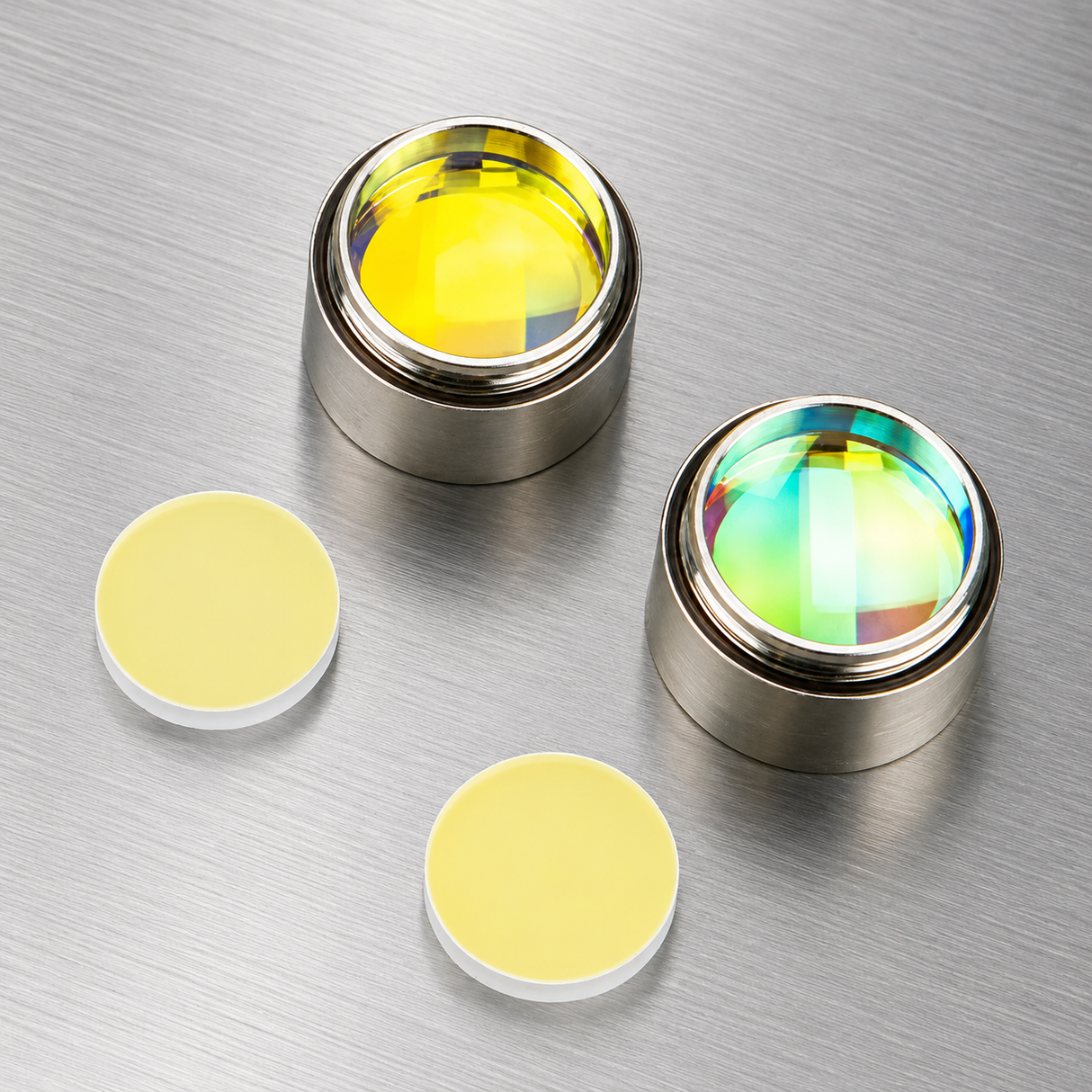 120A30800A - Fused Silica D38.1 F200 Focusing Lens Assembly - Replacement part for Raytools® BM114 Fiber Machine