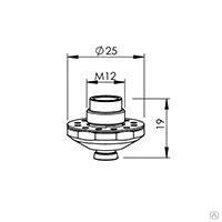 1879940, 1879951, 1879952, 1879953 - 1.4-2.3mm CoolLine Nozzle EGL for Trumpf® Laser (10-pack)