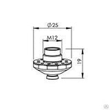 1879940, 1879951, 1879952, 1879953 - 1.4-2.3mm CoolLine Nozzle EGL for Trumpf® Laser (10-pack)