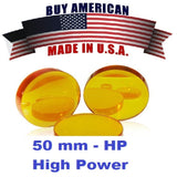 62439 - LM-50.0-Z-250.0-9.00-AR - Lens Meniscus. Dia 1.969" (50mm), FL 9.842" (250mm) ET .350" (9mm). D50 - 250 for Trumpf®