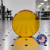 Focus Lens Dia. 1.5" (38.1 mm) × 5.0" FL (127 mm), ET 0.291" (7.4 mm) – Compatible with Trumpf® CO₂ Laser (Ref. 88114)