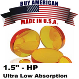 60696LA - LM-38.1-Z-127.0-7.40-ARHP - Lens Meniscus MP5 Dia 1.5" (38.1mm), FL 5.0" (127mm) ET .290" (7.4mm). Suitable for Trumpf® Laser - HP - Low Absorption