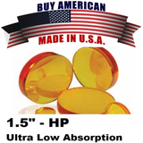 474644 - LM-38.1-Z-190.5-7.40-ARHP - Lens Meniscus MP5 Dia 1.5" (38.1mm), FL 7.5" (190.5mm) ET .290" (7.4mm). HP